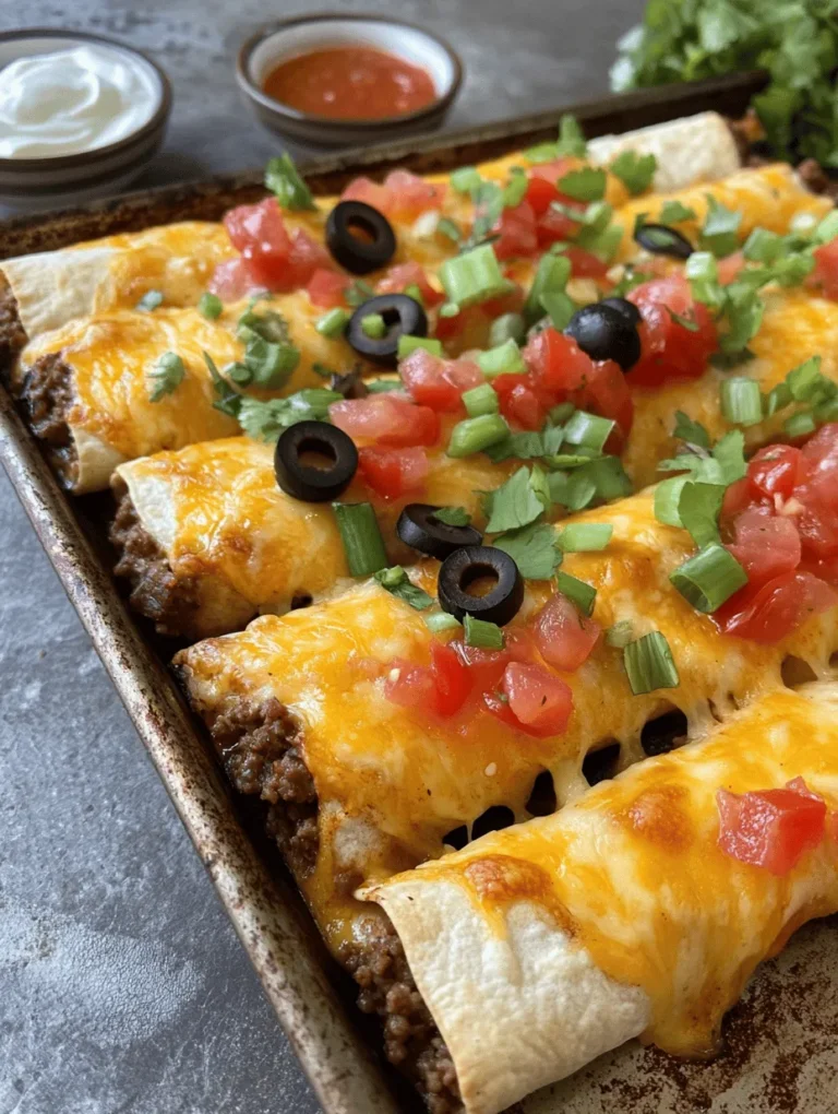 If you're looking for a dish that can effortlessly transition from casual family dinners to lively game nights, look no further than Cheesy Taco Sticks. This innovative recipe combines the beloved flavors of classic tacos wrapped in a warm, flaky crescent roll dough, making it an irresistible snack that's both delicious and easy to prepare. The appeal of Cheesy Taco Sticks lies not only in their mouthwatering taste but also in their versatility; they can be customized to suit various tastes and dietary preferences, ensuring that everyone at the table can enjoy them.