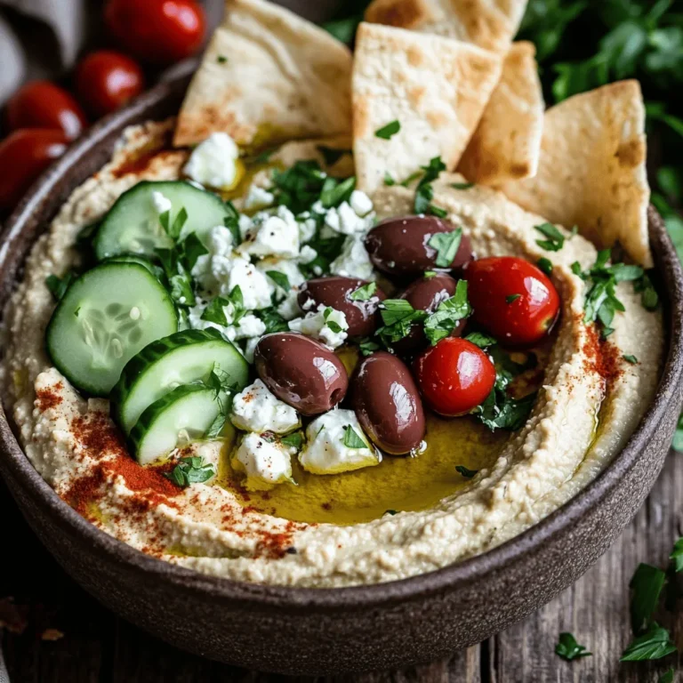 Hummus has rapidly gained popularity across the globe, celebrated not only for its creamy texture and rich flavor but also for its versatility as a healthy snack. Originating in the Middle East, hummus has become a staple in Mediterranean cuisine and is now a common feature in households and restaurants alike. Among the various interpretations of this beloved dish, Greek Style Loaded Hummus stands out, offering a delightful combination of traditional hummus with fresh, vibrant toppings that enhance its flavor and nutritional profile.