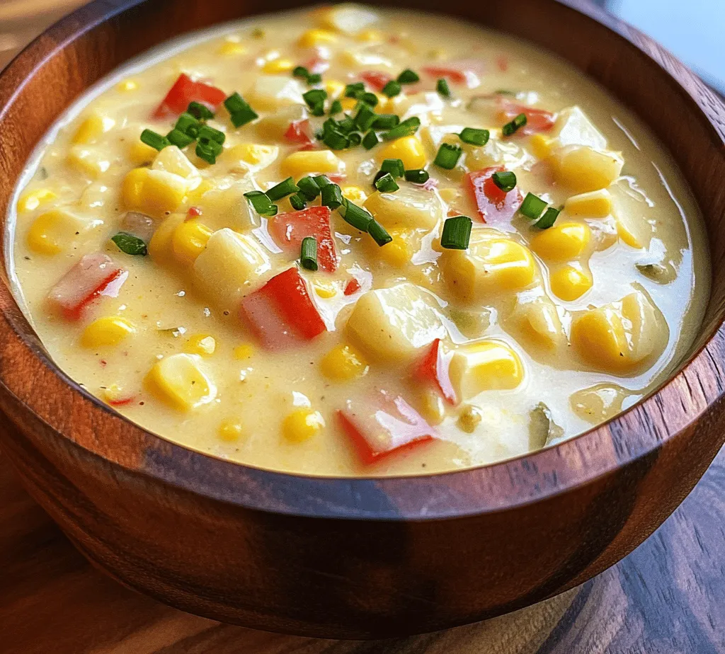 As the chill of autumn settles in, there's nothing quite like a warm bowl of soup to envelop you in comfort and satisfaction. One dish that perfectly embodies this cozy essence is Creamy Fresh Corn Chowder. This delightful soup not only warms your body but also brings a comforting taste experience that is hard to resist. With its rich, creamy texture and the sweetness of fresh corn, this chowder is a celebration of the season's best produce.