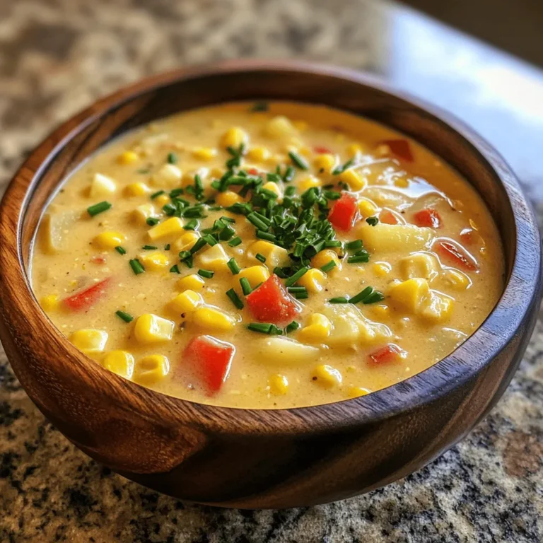 As the chill of autumn settles in, there's nothing quite like a warm bowl of soup to envelop you in comfort and satisfaction. One dish that perfectly embodies this cozy essence is Creamy Fresh Corn Chowder. This delightful soup not only warms your body but also brings a comforting taste experience that is hard to resist. With its rich, creamy texture and the sweetness of fresh corn, this chowder is a celebration of the season's best produce.