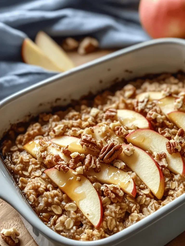 In recent years, the focus on health has seen a significant shift towards nutritious breakfast options that are not only good for the body but also tantalizing to the taste buds. Breakfast is often referred to as the most important meal of the day, and rightly so; a wholesome morning meal can set the tone for a productive day ahead. Among the plethora of healthy breakfast choices, the *Irresistible Healthy Apple Oatmeal Breakfast Bake* has emerged as a fan favorite, combining the comforting flavors of baked goods with the nutritional powerhouses of oats and apples.