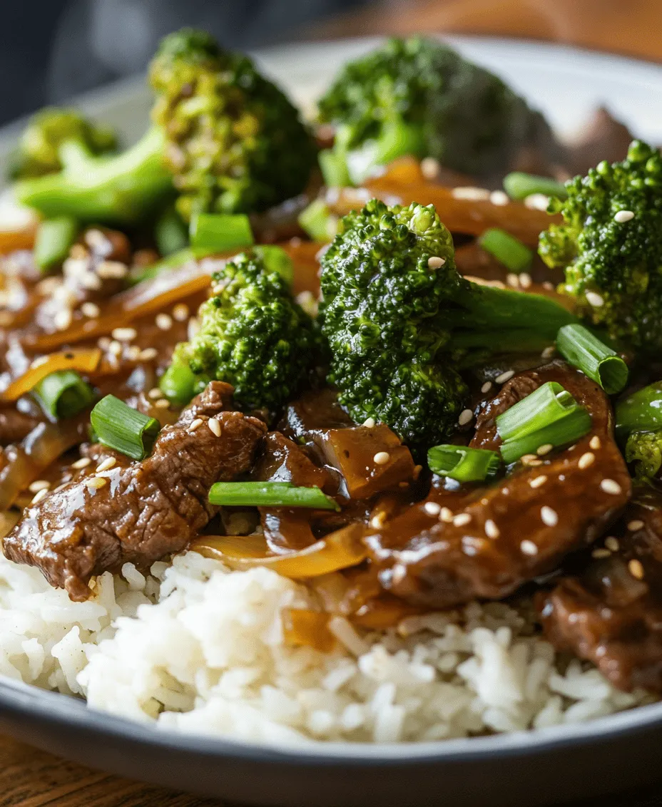 Szechuan Beef & Broccoli Delight is a culinary masterpiece that encapsulates the vibrant essence of Szechuan cuisine. Originating from the Sichuan province in southwestern China, this dish is renowned for its bold flavors, aromatic spices, and a perfect balance of heat and sweetness that leaves a lasting impression on the palate. The combination of tender beef and crisp broccoli, all enveloped in a rich, spicy sauce, makes it an irresistible choice for dinner, especially on busy weeknights when you crave something delicious yet easy to prepare.