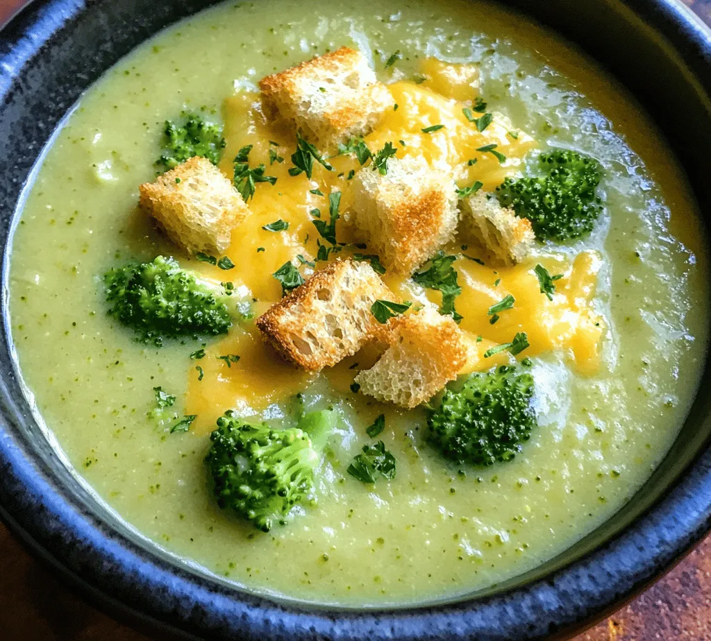 Welcome to a world of warmth and comfort where flavors meld beautifully in every spoonful! Today, we are diving into a delightful recipe that embodies everything we love about creamy soups—Creamy Broccoli Bliss Soup. This dish is a true celebration of wholesome ingredients, exquisite taste, and nourishing qualities that will make it a staple in your kitchen, especially during the colder months.
