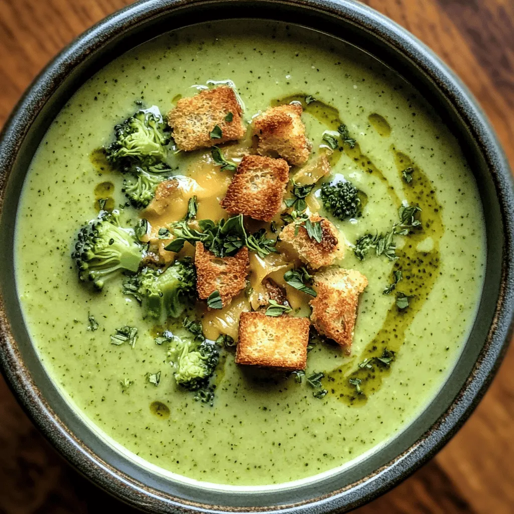 Welcome to a world of warmth and comfort where flavors meld beautifully in every spoonful! Today, we are diving into a delightful recipe that embodies everything we love about creamy soups—Creamy Broccoli Bliss Soup. This dish is a true celebration of wholesome ingredients, exquisite taste, and nourishing qualities that will make it a staple in your kitchen, especially during the colder months.