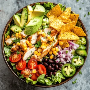 In the realm of salads, few dishes can compete with the vibrant and nourishing qualities of the Tex-Mex Chopped Chicken Salad. This culinary creation encapsulates the bold and lively flavors typical of Tex-Mex cuisine, making it a standout option for any meal. With a delightful combination of succulent grilled chicken, crisp fresh vegetables, and a zesty dressing that packs a punch, this salad is not only visually appealing but also brimming with essential nutrients.