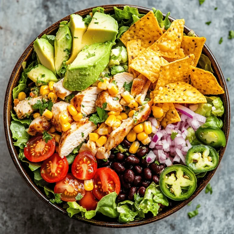 In the realm of salads, few dishes can compete with the vibrant and nourishing qualities of the Tex-Mex Chopped Chicken Salad. This culinary creation encapsulates the bold and lively flavors typical of Tex-Mex cuisine, making it a standout option for any meal. With a delightful combination of succulent grilled chicken, crisp fresh vegetables, and a zesty dressing that packs a punch, this salad is not only visually appealing but also brimming with essential nutrients.