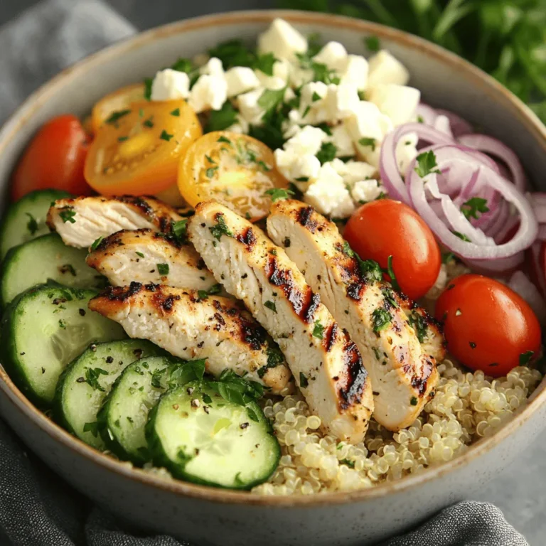 The Mediterranean diet has gained immense popularity over the years, and for good reason. Renowned for its health benefits and culinary appeal, this diet emphasizes the use of fresh ingredients, vibrant flavors, and a variety of wholesome foods. At the heart of this diet lies a philosophy that prioritizes fruits, vegetables, whole grains, lean proteins, and healthy fats, making it not only nutritious but also delicious. One standout recipe that embodies these principles is the Mediterranean-Inspired Lemon-Dill Chicken Bowls.