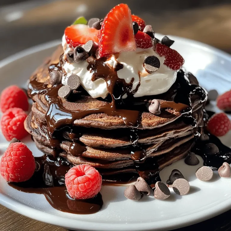 Imagine waking up on a Sunday morning to the irresistible aroma of freshly made chocolate pancakes wafting through your home. The allure of chocolate pancakes lies not just in their rich, decadent flavor, but also in the joy they bring to breakfast or brunch. These delightful treats are a wonderful way to start the day, transforming the ordinary into something extraordinary. Whether you are treating yourself or hosting a special brunch for family and friends, homemade chocolate pancakes are sure to impress.