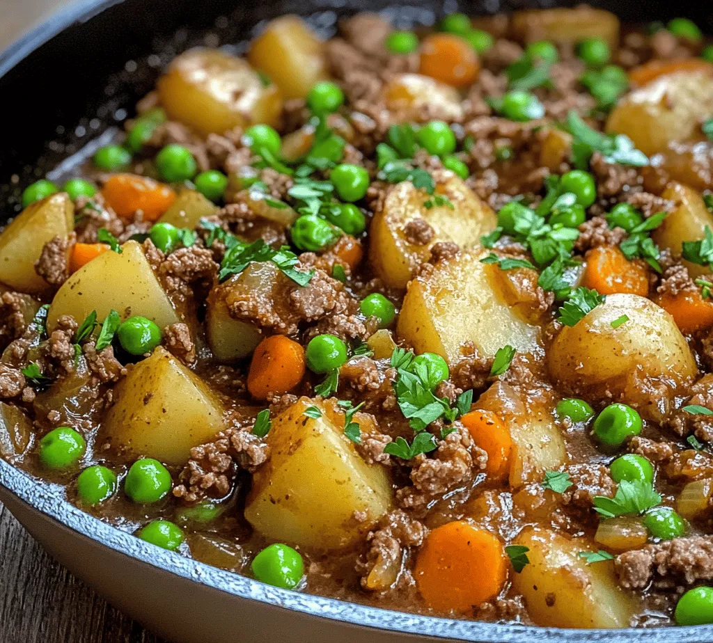 When it comes to comforting meals that evoke feelings of home and warmth, few dishes can rival the classic combination of ground beef and potatoes. This hearty meal not only fills the stomach but also nourishes the spirit, making it a staple in many households. Ground Beef and Potatoes is a dish that embodies simplicity and satisfaction, offering a perfect blend of flavors and textures, all in one pan. This culinary delight is ideal for busy families and individuals seeking a quick yet fulfilling dinner solution.