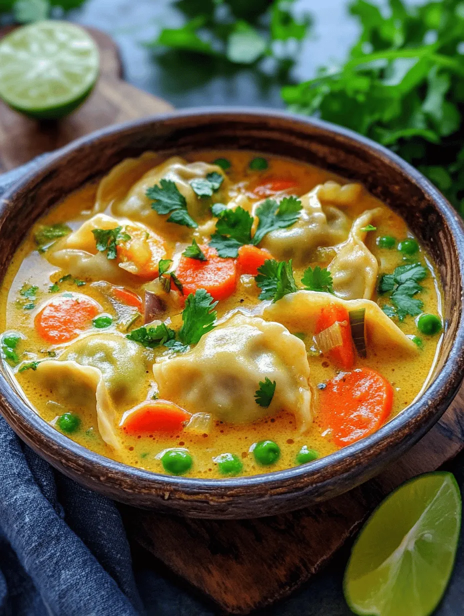 To create a truly memorable Curry Delight Dumpling Soup, one must start with high-quality ingredients. Each component plays a vital role in building the dish's unique flavor profile. Here’s a closer look at both the dumpling and soup ingredients that serve as the foundation for this comforting meal.