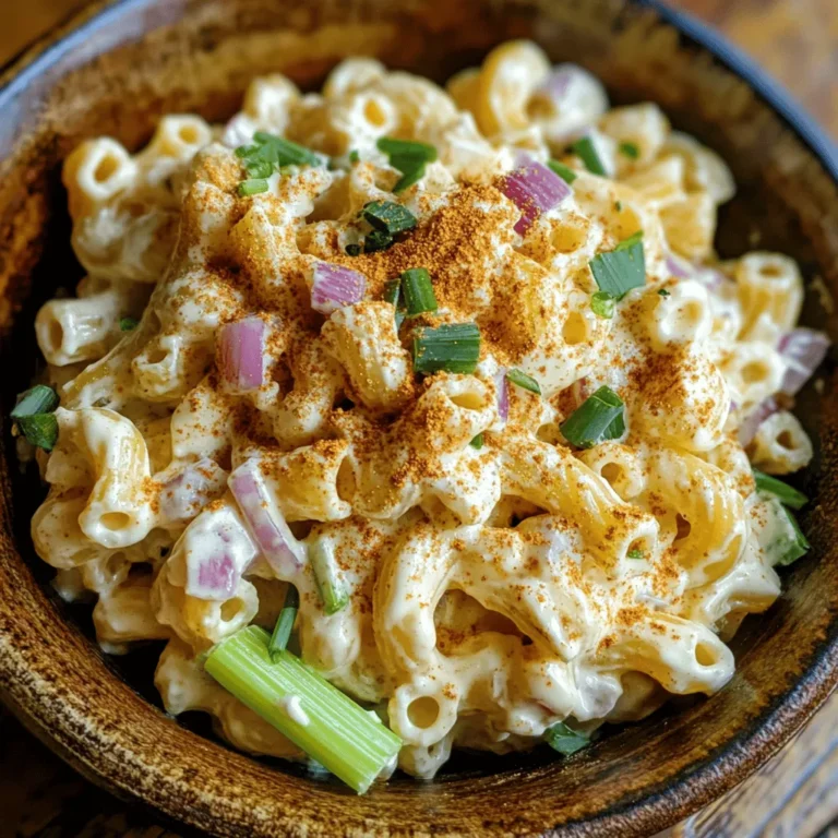 To create the perfect Deviled Egg Pasta Salad, understanding the role of each ingredient is crucial. Each component contributes to the overall flavor, texture, and nutritional value of the dish.