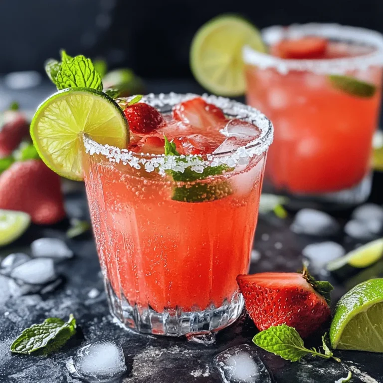 To create the perfect Strawberry Lime Mocktail Margarita, it’s essential to understand the role of each ingredient in this delightful drink. Let's delve deeper into the components that make this mocktail such a refreshing and enjoyable choice.
