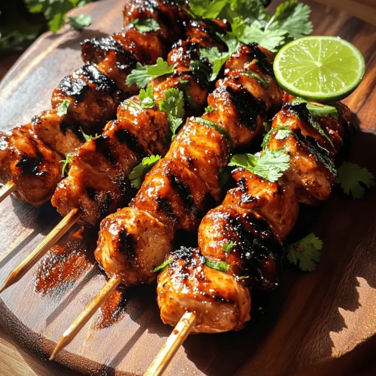 Grilled skewers have long been a beloved option for meals, offering a delightful balance of convenience and flavor. Their versatility makes them perfect for various occasions, whether it's a casual weeknight dinner, a festive barbecue with friends, or an intimate gathering. Among the myriad of skewered delights, Spicy Sweet Chipotle Honey Chicken Skewers stand out with their unique flavor profile. This dish marries the richness of honey with the heat of chipotle, creating a mouthwatering experience that will leave your guests craving more.