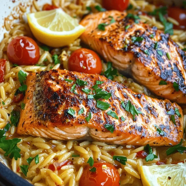 In the fast-paced world we live in, the appeal of one-skillet meals has never been more pronounced. Whether you're a busy professional, a parent juggling multiple responsibilities, or simply someone who enjoys a good meal without the fuss, one-skillet recipes offer the perfect solution. The One Skillet Salmon with Lemon Orzo is a delightful dish that embodies the essence of simplicity and flavor. Featuring succulent salmon, zesty lemon, and a medley of fresh herbs, this recipe not only tantalizes the taste buds but also packs a nutritional punch.