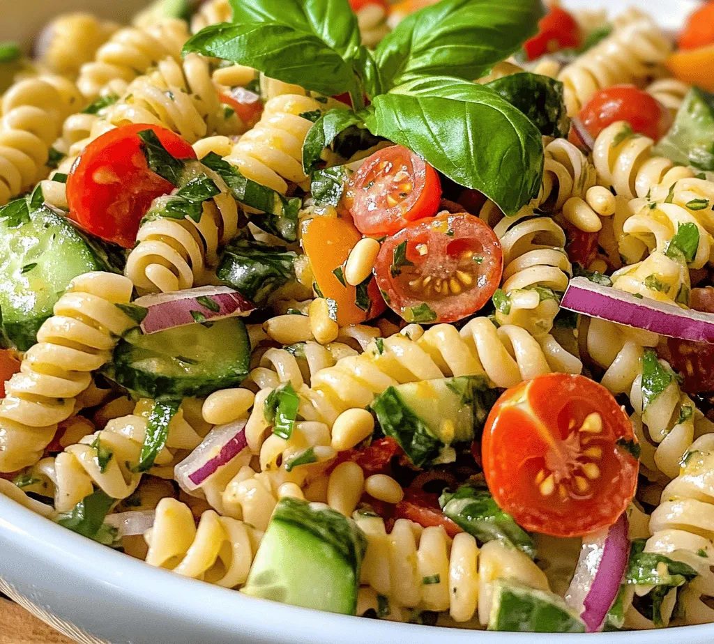 As the warm sun shines and summer gatherings commence, pasta salads become a staple dish that graces tables everywhere. Known for their lightness and refreshing flavors, pasta salads are perfect for barbecues, picnics, and family reunions. Among the myriad of pasta salad options, the Lemon Basil Pasta Salad stands out with its vibrant combination of zesty lemon and aromatic basil. This delightful dish not only tantalizes the taste buds but also offers an array of health benefits that make it a favorite among health-conscious eaters.