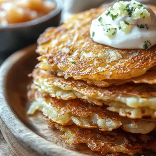 Kartoffelpuffer, or German potato pancakes, are a beloved dish steeped in cultural significance and culinary tradition. Renowned for their crispy exterior and soft, flavorful interior, these delectable pancakes are a staple in German households and celebrated at various festivals and gatherings. Often enjoyed during the colder months, Kartoffelpuffer evoke nostalgia and warmth, serving as comfort food for many. The joy of crafting these delightful treats at home allows for a deeper connection to German culinary heritage, making each bite a celebration of tradition.