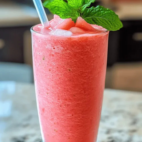 In today’s health-conscious world, smoothies have become a staple beverage choice for many. They are not only delicious but also packed with nutrients, making them a convenient and refreshing way to incorporate fruits and vegetables into our diets. Among the myriad of smoothie recipes available, the refreshing watermelon smoothie with coconut water stands out, especially during the scorching summer months. This vibrant drink is the epitome of hydration, combining the natural sweetness of watermelon with the refreshing qualities of coconut water, making it a perfect choice for quenching your thirst on hot days.