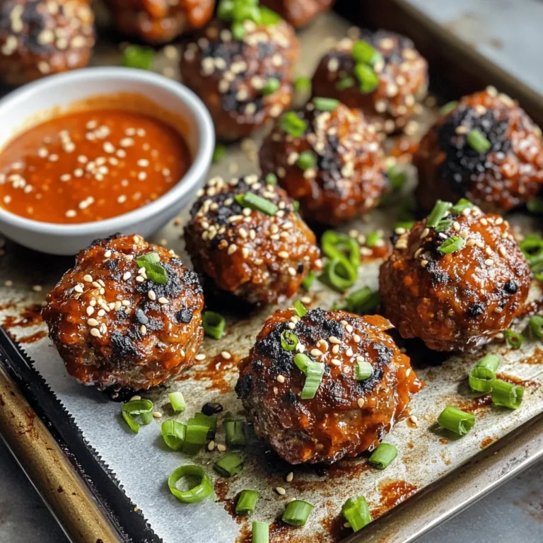 Exploring the vibrant flavors of Korean cuisine has never been easier with this recipe for Korean BBQ Meatballs paired with a delectable spicy mayo dip. Perfect for gatherings, game days, or a cozy family dinner, these meatballs combine the richness of ground meat with the aromatic notes of ginger, garlic, and gochujang. They are not just a delicious treat; they embody the essence of Korean culinary traditions, where BBQ culture thrives and flavors explode in every bite. This article will guide you through the journey of making these mouthwatering meatballs, highlighting the key ingredients, preparation steps, and the cultural significance behind this beloved dish.