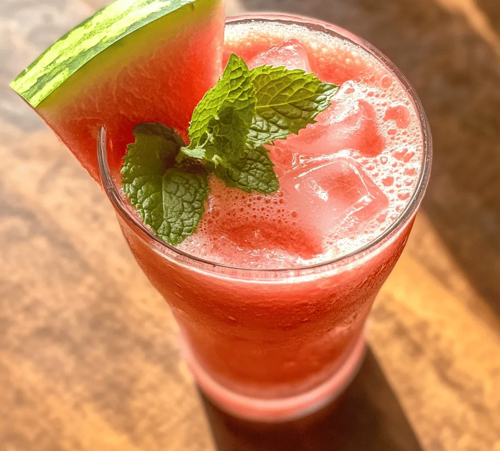 In recent years, smoothies have soared in popularity as a go-to healthy beverage option. Packed with nutrients and bursting with flavor, they offer a convenient way to incorporate fruits and vegetables into your diet. Among the vast array of smoothie options available, one stands out for its refreshing qualities and vibrant taste: the Watermelon Bliss Smoothie. This delightful concoction is not only a feast for the eyes but also a powerhouse of nutrition, making it an ideal choice for those looking to quench their thirst on a hot summer day.