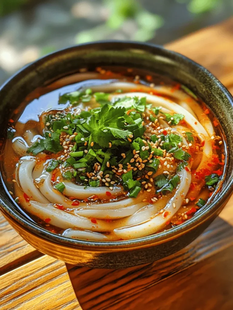 In the realm of quick and satisfying meals, Spicy Bliss Udon Noodles reign supreme. This dish is a delightful fusion of flavors that caters to those who crave a punch of spice without sacrificing the comforting essence of a noodle dish. Udon noodles, with their thick and chewy texture, serve as the perfect canvas for an array of ingredients that bring both heat and umami to the plate. Whether you’re a busy professional, a student trying to whip up something delicious in your dorm, or a home cook seeking to impress friends and family, this recipe is designed to cater to your culinary desires.