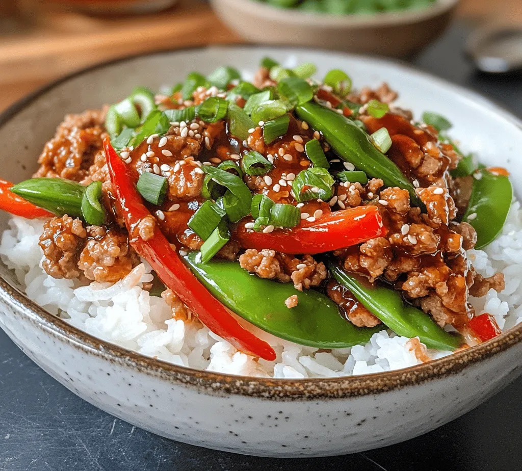 The Firecracker Ground Chicken Bowl is a delightful culinary creation that brings a burst of vibrant flavors to your dinner table. This dish is not just about taste; it's also packed with nutritional benefits, making it a fantastic choice for anyone looking to eat healthily without compromising on flavor. With its combination of ground chicken, fresh vegetables, and a spicy-sweet sauce, this recipe is sure to become a go-to for your weeknight dinners.