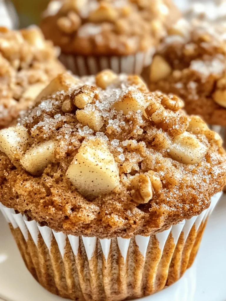 Apple cinnamon muffins have become a beloved staple in many households, cherished for their comforting flavors and delightful aroma. These muffins are not just a treat for the taste buds; they evoke feelings of warmth and nostalgia, often reminding us of cozy mornings spent in the kitchen or family gatherings during the fall. Homemade muffins, in particular, hold a special place in our hearts as they offer a wholesome alternative to store-bought snacks. They are perfect for breakfast, a mid-morning snack, or even an afternoon pick-me-up.