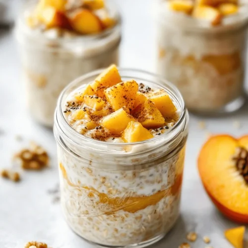 In the quest for nutritious breakfast options, overnight oats have emerged as a beloved staple for health-conscious individuals and busy families alike. This convenient dish allows for a nutritious meal packed with flavor and texture, all while requiring minimal preparation time. One of the most delightful ways to enjoy overnight oats is by incorporating fresh, juicy peaches. These stone fruits not only enhance the flavor profile of the dish but also align beautifully with the concept of seasonal eating, making them a perfect choice during the summer months.