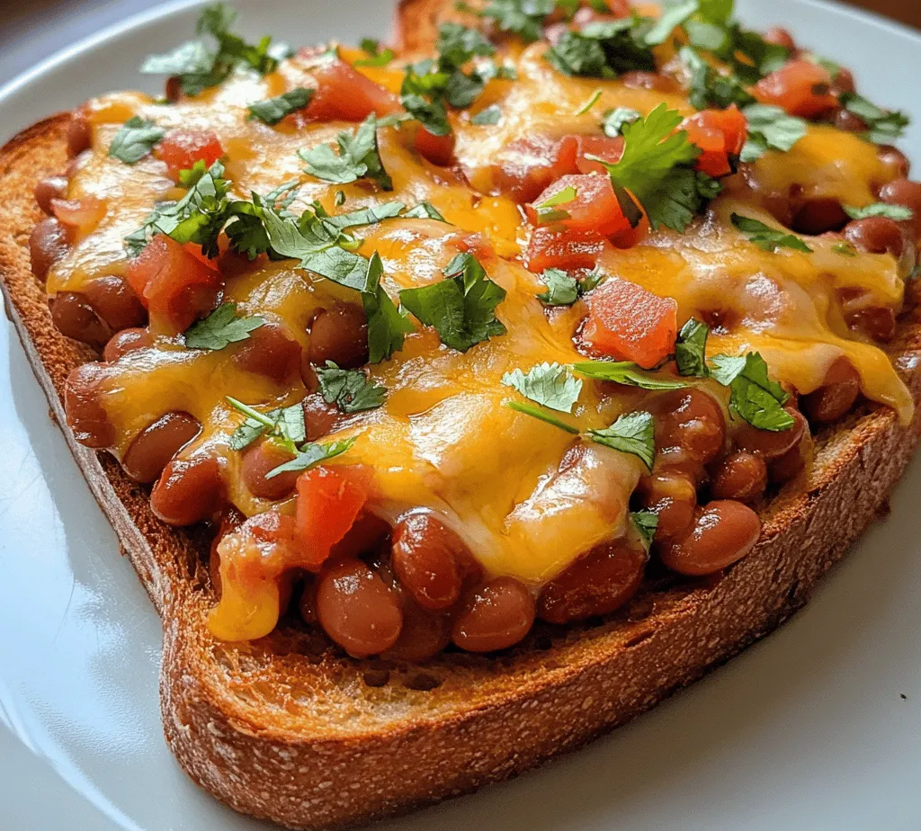 To create the best Cheesy Masala Beans on Toast, it is crucial to understand the ingredients that make this dish not only delicious but also nutritious. Each component contributes to the overall flavor and texture, making it a well-rounded meal.