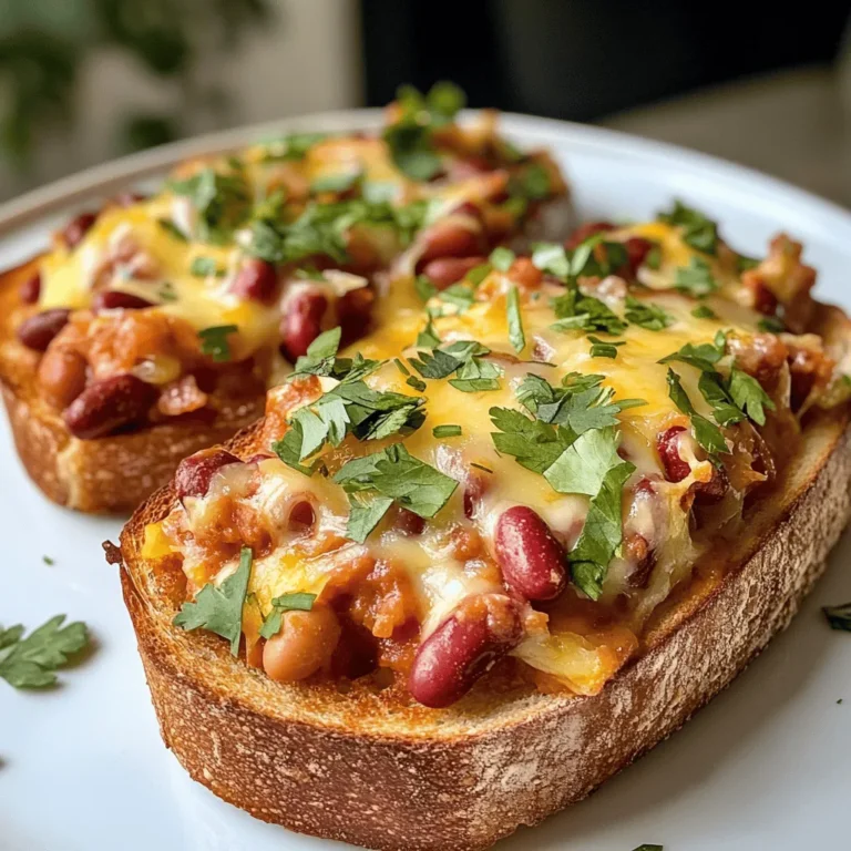 To create the best Cheesy Masala Beans on Toast, it is crucial to understand the ingredients that make this dish not only delicious but also nutritious. Each component contributes to the overall flavor and texture, making it a well-rounded meal.