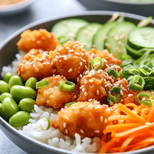 In recent years, Bang Bang Chicken Bowls have surged in popularity, captivating the taste buds of food lovers and health enthusiasts alike. This dish masterfully combines crispy chicken, fresh vegetables, and a creamy, spicy sauce, resulting in an explosion of flavors and textures that come together in a satisfying and nutritious meal. Originating from Asian-inspired cuisine, Bang Bang Chicken is characterized by its bold flavors and vibrant presentation, making it a perfect choice for those looking to enjoy a hearty yet healthy dinner option.